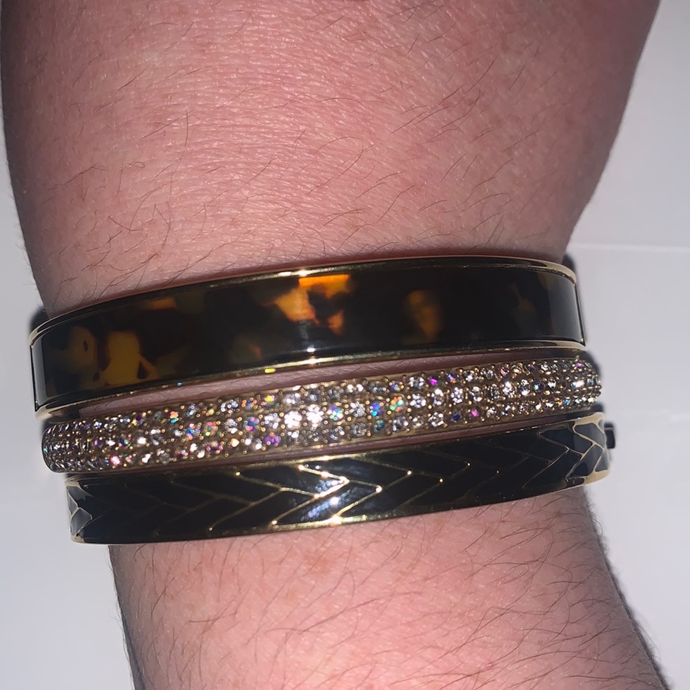 Stacked JCrew Bracelets